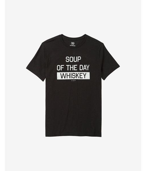 Express Mens Soup Of The Day Graphic T-shirt