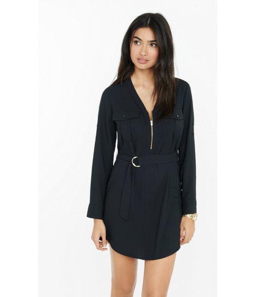 Express Women's Dresses Zipper Front