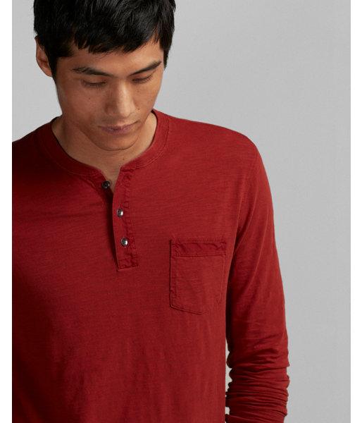 Express Garment Dyed Cotton Henley