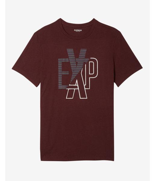 Express Exp Crew Neck Graphic Tee