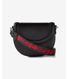 Express Womens Embroidered Strap Cross Body Bag