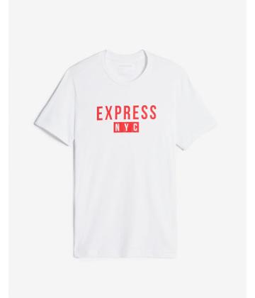 Express Mens Express Nyc Crew Neck Tee