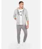 Express Mens Textured Sherpa-lined Hoodie
