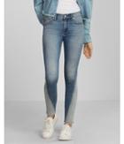 Express Mid Rise Color Blocked Stretch+ Performance Jean
