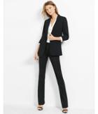 Express Womens Mid Rise Barely Boot Columnist Pant