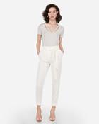 Express Womens Express One Eleven Heathered Slash V-neck Easy Tee