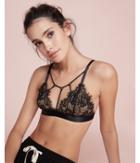 Express Womens Express One Eleven Lace O-ring Unlined Bralette