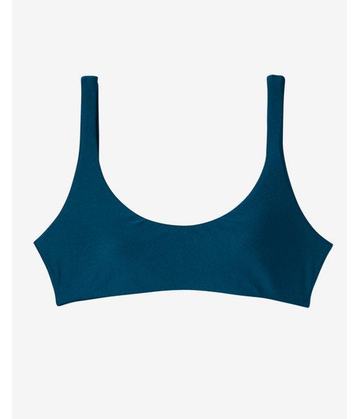 Express Womens Shimmer Scoop Bikini Top