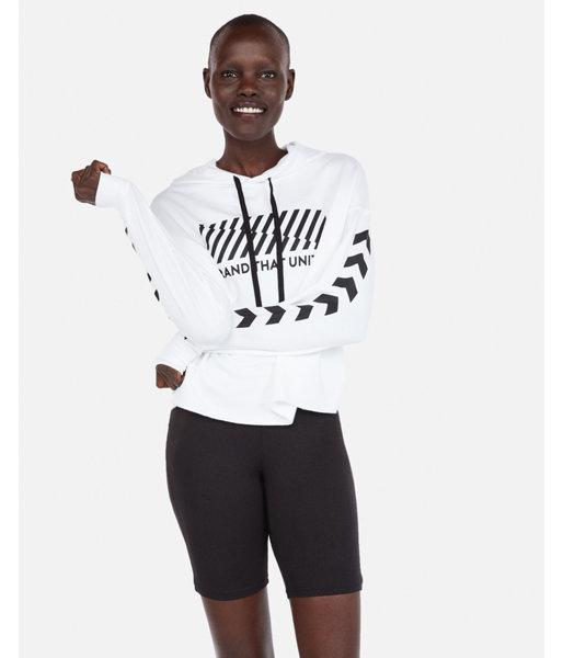 Express Womens Brand That Unites Cropped Hoodie