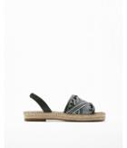 Express Womens Beaded Slingback Espadrille