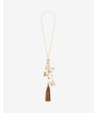 Express Womens Tassel Toggle Pendant Drop Necklace