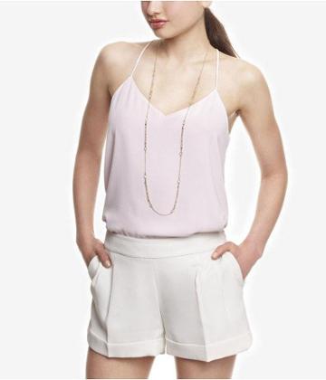 Express Womens Barcelona Cami Yellow X