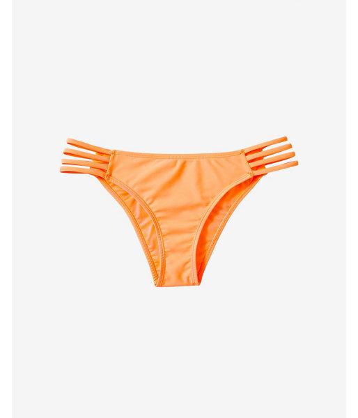 Express Womens Papaya Strappy Cheeky Bikini