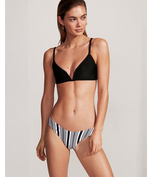 Express Womens Print Ultra High Leg Bikini Bottoms