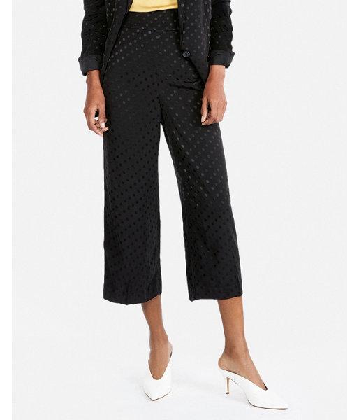 Express Womens High Waisted Polka Dot Culottes