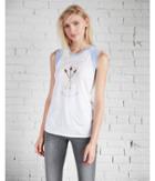 Express Womens Free Spirit Gypsy Soul Raglan Tank