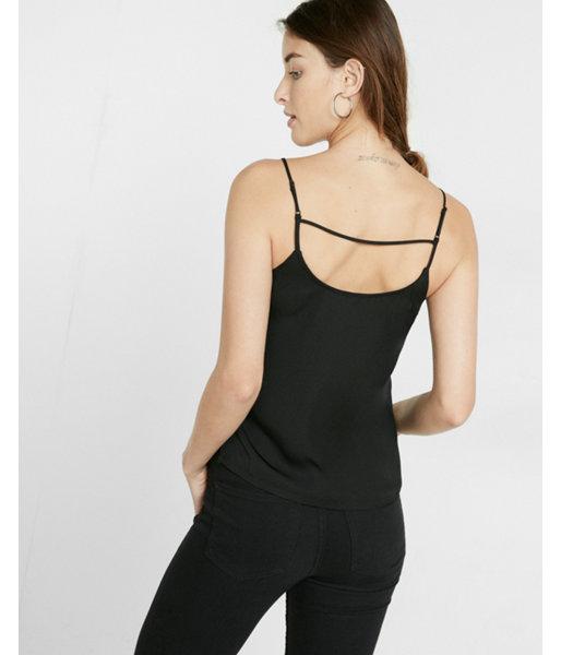 Express Womens V Neck Scoop Back Cami