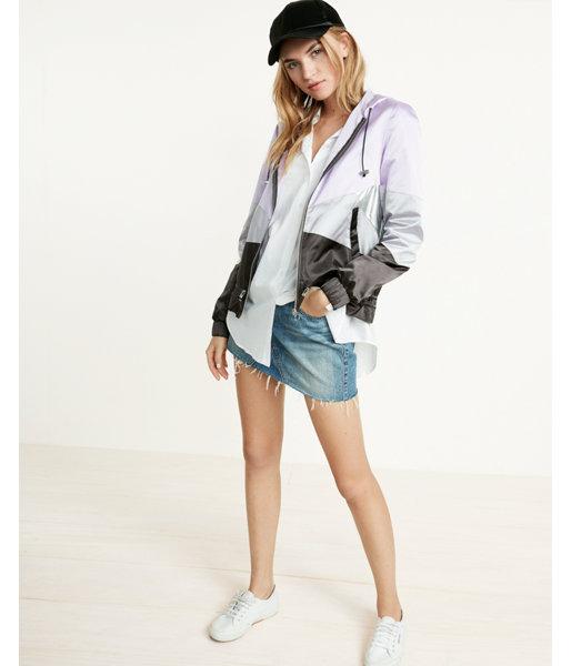 Express Color Blocked Windbreaker