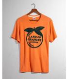 Express Mens Homage Florida Oranges Crew Neck Tee