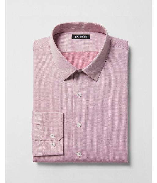 Express Mens Extra Slim Dobby Dress