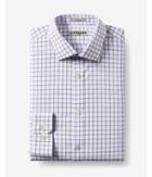 Express Mens Fitted Check Non-iron Dress