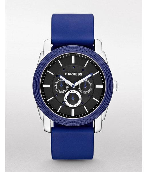 Express Rivington Multi-function Watch - Blue
