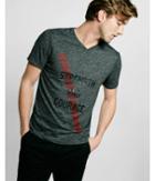 Express Mens Strength And Courage Graphic Tee