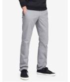 Express Mens Slim Fit Light Gray Chino Pant