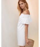 Express Womens Off The Shoulder Open Back Dress