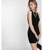 Express Womens Sleeveless Cut-out  Dress