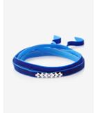 Express Womens Blue Mini Teardrop Velvet Wrap Choker