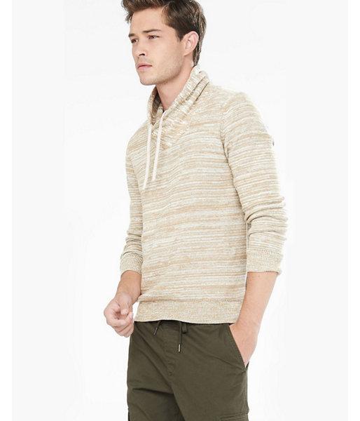 Express Mens Marl Shawl Neck