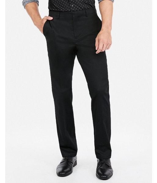Express Mens Slim Performance Stretch Easy Care Cotton Dress Pants