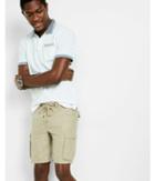 Express Classic Fit 10 Inch Linen-cotton Cargo