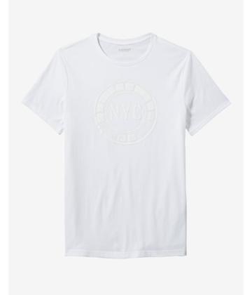 Express Nyc Embossed Graphic Tee