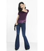 Express Women's Tees Paisley Hem Mixed