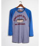 Express Mens Homage Chicago Style Hot Dog Raglan Tee