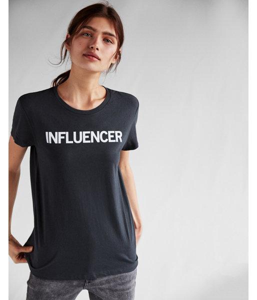 Express Womens Express One Eleven Influencer Easy Crew Neck Tee