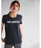 Express Womens Express One Eleven Influencer Easy Crew Neck Tee