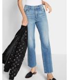 Express Womens High Waisted Straight Ankle Jeans