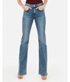 Express Womens High Waisted Medium Wash Bootcut Jeans