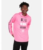 Express Mens Oversized Hooded New York Exp Graphic Tee