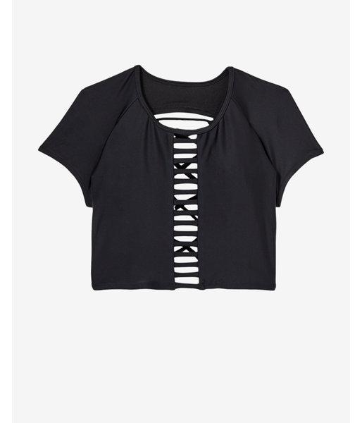 Express Womens Strappy Short Sleeve