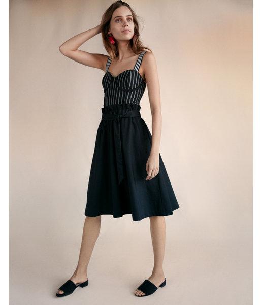 Express Womens Sash Tie Waist Cotton
