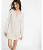 Express Silky Soft Twill Tunic Dress