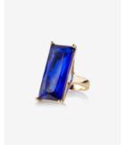 Express Womens Colored Rectangle Cocktail Ring