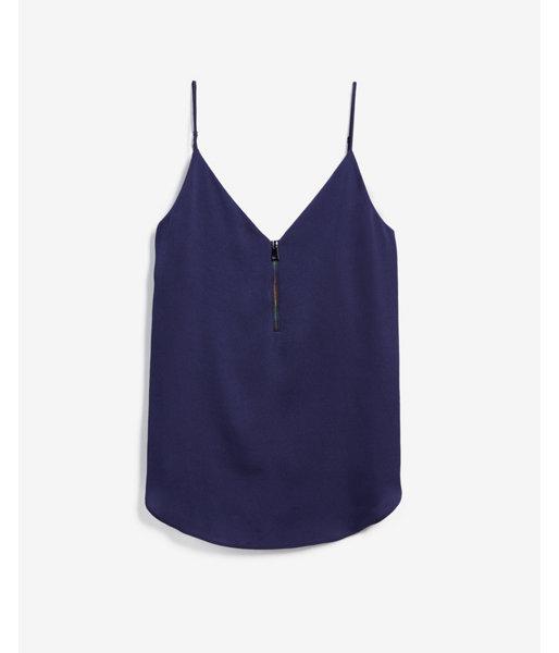 Express Womens Love Unites Rainbow Zipper Downtown Cami