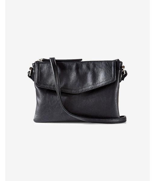 Express Womens Flap Front Cross Body Bag