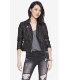 Express Women's Leather Jackets Quilted Shoulder (minus The)