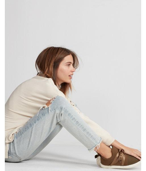 Express Womens Ribbon Stretch